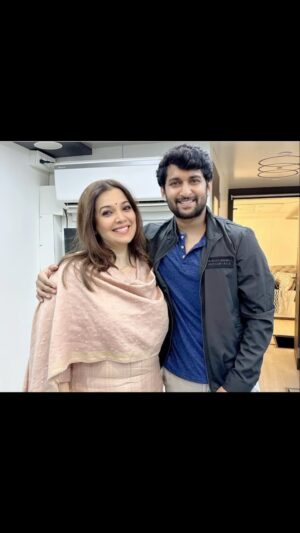 Shilpa Tulaskar Instagram - What a beautiful journey this was ♥️! 
@shouryuv I missed a picture with you 😊 I owe my happiness to your contribution as my director.
@nameisnani , it was an honour and delight to share screen space with someone so humble, talented and dedicated as you. 
@mrunalthakur you know how I feel for you and so this is one love I will take for granted ♥️♥️♥️ .
 @itsmekiara.khanna you are a blessing ♥️♥️♥️♥️ keep shining 😘 
@heshamabdulwahab you are pure joy♥️♥️♥️
#gratitude #hinanna @hinanna_movie 
@sandhyabalakrishnan83 @im_mr_ketzsolzofficial_  #us ♥️♥️♥️
@jeetudas1994 ✨✨❤️