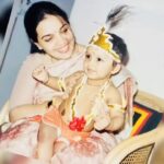 Shilpa Tulaskar Instagram - Thank you so much @_shilpaanamika_ for this beautiful edit. Touched my heart . Means so much to me on my boy’s special day ♥️♥️♥️♥️. @vivaanshetty24 ♥️♥️. Soar higher. I stand half a foot taller than 5.3 because of you.