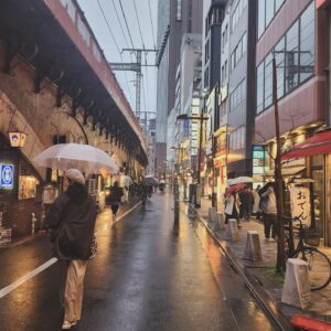 Shin Dong-mi Instagram - 도쿄의 비오는 날엔 ☂ ️