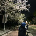 Shin Bong-sun Instagram - 봄…. 밤…… 벚꽃🫶
