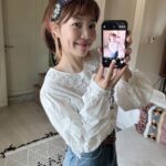 Shin Da-eun Instagram - . 와 눈물의여왕 정주행 하다가 세시에 잤어 🤧🥱 그다음은 선재업고튀어 라며? 🤤 #신난다은ootd 🩵