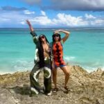 Shiona Turini Instagram - Back outside 🌴 On tour but never misses a @bermuda Cupmatch. On August 1, 1834, enslaved Black Bermudians received their freedom. And every year on that day, for 111 years, they collectively withdrew their labour, giving themselves the day off, until it was finally made a public holiday. Grateful to celebrate freedom, my ancestors and being black with family, friends, beaches, boats, swizzles, sun, cricket, campsites , crown n anchor and a whole lotta love and laughter. Till next year, Bermuda.