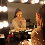 Shiona Turini Instagram - Golden girl 💰Kicking off the holiday season with the best beat by  @valentino.beauty #valentinobeautypartner