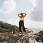 Shiona Turini Instagram - In honor of the best day of the year here’s all of my favorite B’s - Bermuda, beaches, and bathing suits. @adrianadegreas thanks for making bathing suits that can moonlight as cut out tops, now available on @amazonluxurystores. Perfect for a birthday mermaid like me #ad