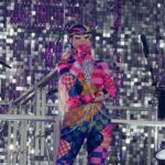 Shiona Turini Instagram – 10s 10s 10s Across the Board 💘 Will never be over @beyonce in custom @emiliopucci. Thank you to the entire team for such a beautiful collaboration with me. For working thru every detail – from design to fabrication to crystal placement, jewelry additions, custom crystal thongs and bejeweled boots. One of my favorites of the #RWT for sure. Styled by me.