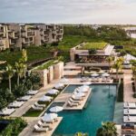 Shiona Turini Instagram - A little magic in Mexico during a weekend away at @eteroauberge @aubergeresorts "I’m blessed to be able to travel often but few places balance relaxation rejuvenation with fun, food and friends like Etéreo. From our mezcal and cacao pairing to mid-morning sound baths; the special rituals at the SANA spa to our customized cake - I’m so grateful to be able to make these memories with my girls."