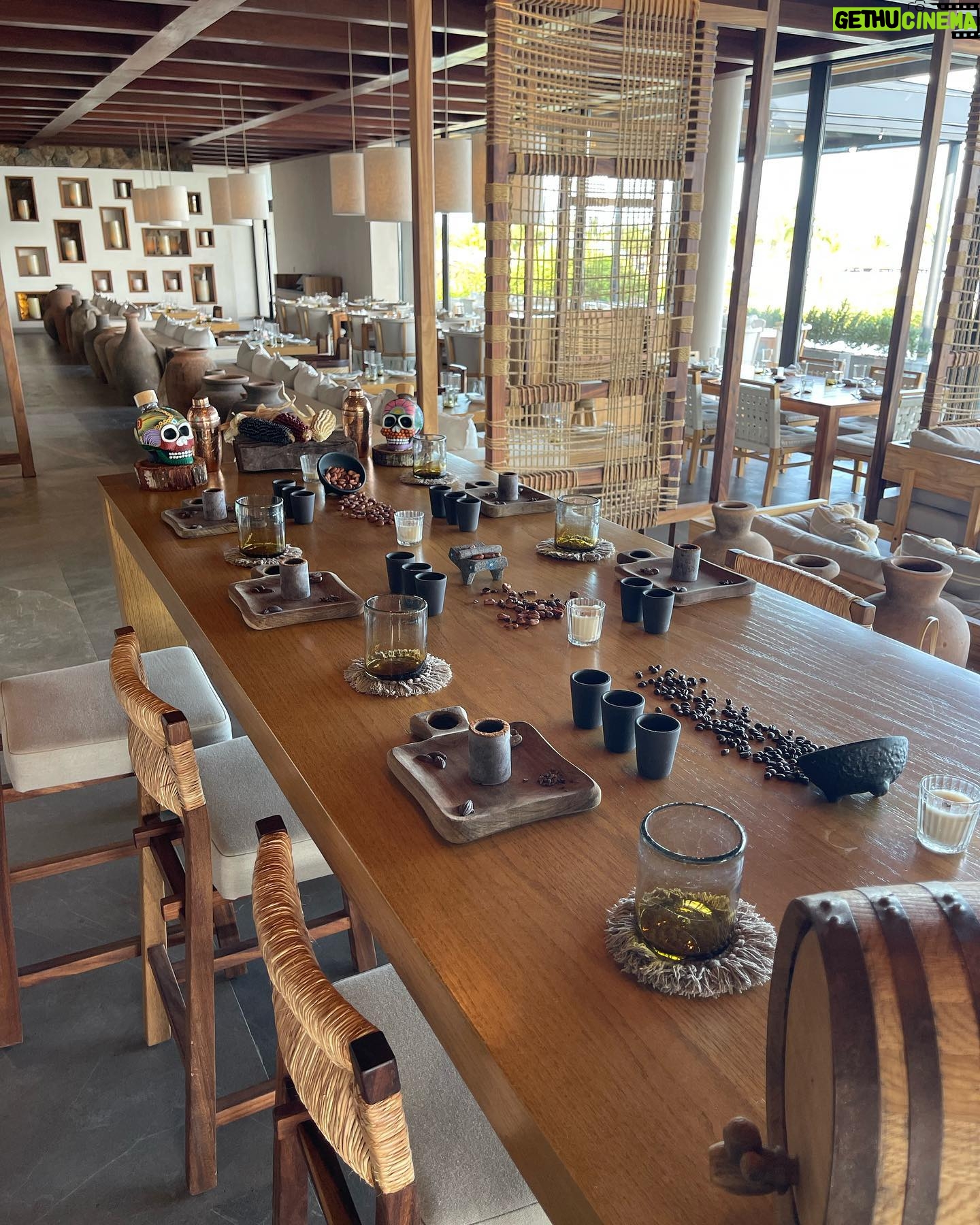 Shiona Turini Instagram - A little magic in Mexico during a weekend away at @eteroauberge @aubergeresorts "I’m blessed to be able to travel often but few places balance relaxation rejuvenation with fun, food and friends like Etéreo. From our mezcal and cacao pairing to mid-morning sound baths; the special rituals at the SANA spa to our customized cake - I’m so grateful to be able to make these memories with my girls."
