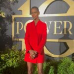Shiona Turini Instagram - Comin’ in hot 🔥 @letitiawright in @ferragamo by @_maximiliandavis_ for @ebonymagazine Power 100.