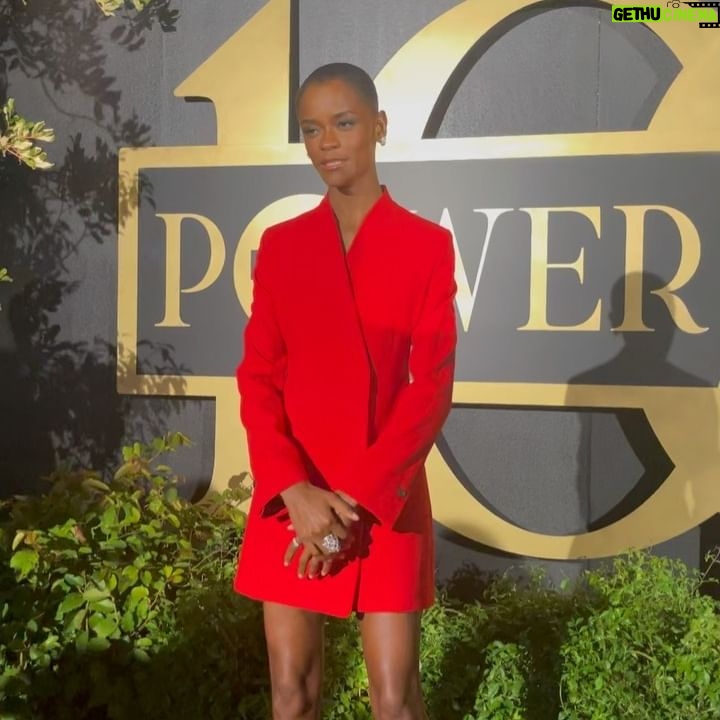 Shiona Turini Instagram - Comin’ in hot 🔥 @letitiawright in @ferragamo by @_maximiliandavis_ for @ebonymagazine Power 100.