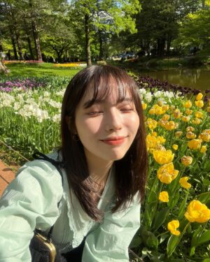 Shiori Akita Instagram - ㅤ
お花畑に行った日🌷
きれいだった〜！