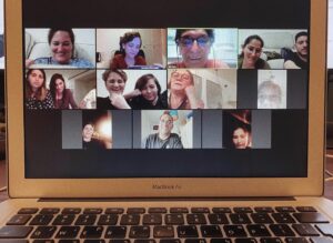 Shira Haas Instagram - Today is the Holocaust Remembrance Day. 
My grandmother, the love of my life and a 86 years old Holocaust survivor is in quarantine, without any family member.
Today we did a zoom call together because even in Corona times and especially on this day - We will never leave her alone. 
Never forget. Always remember.