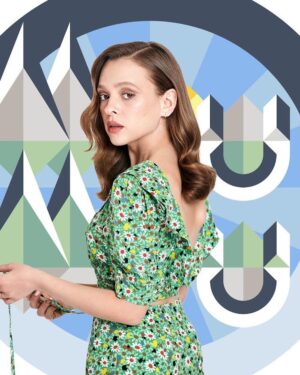 Shira Haas Instagram - 🌸
@miumiu FW21 
#MiuMiuMountainClub