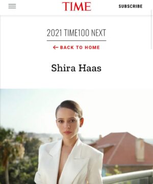 Shira Haas Instagram - SO SO PROUD to be included in the 2021 #TIME100NEXT list alongside the most talented people. ❤️ And thank you to the very best @deborah_feldman for your kind, moving and beautiful words. Ich hub dich lieb. 
Thank you for this great honor. @time 💃🏼🙆🏼‍♀️✨