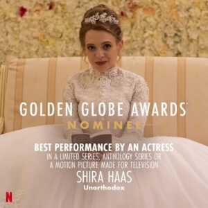 Shira Haas Instagram - Words cannot describe my excitement. It's an unbelievable honor to be on the same list with such incredible talent. Thank you for this nomination, thank you for all the love. Did I already say thank you? 🙆🏼‍♀️❤️✨
@goldenglobes