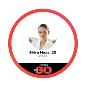 Shira Haas Instagram - FORBES 30under30. Thank you so much for this great honor 🙌🏻❤️ @forbes
