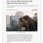 Shira Haas Instagram - THANK YOU !!! ‏Thank you to the Israeli Academy for giving me the award for Best Supporting Actress. ‏Congratulations to @alenayiv , @ruthypribar , @esther_kling , @daniella_nowitz , @hilaelkayam, and all the cast and crew of Asia for 9 (!) wins - ALL WOMEN! I’m honored to be part of this film, and I’m so happy this beautiful story is resonating with audiences. I can’t wait for you all to watch it 💃🏼 תודה רבה לאקדמיה על הזכייה בפרס אופיר! אסירת תודה. ברכות לכל משפחת אסיה ושבת שלום ❤️