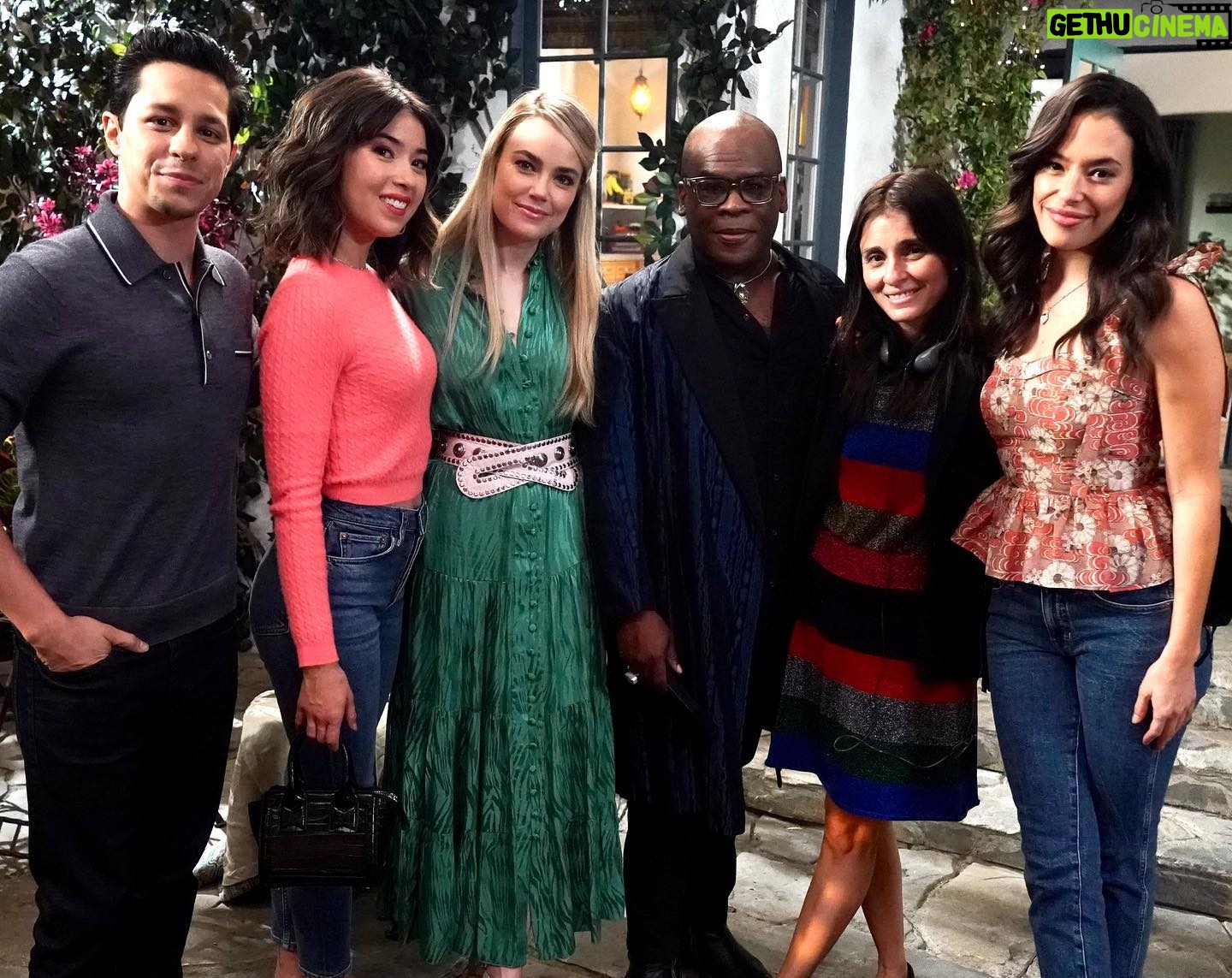 Shiri Appleby Instagram - MAGGIE 💫 New series out now on Hulu. I had the great honor of directing episode, “A Mysterious Invitation Awaits You.” We worked on my birthday and the cast and crew showered me with sugar, always a great way to spend the day! ❤️ #directing