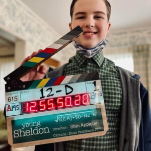 Shiri Appleby Instagram - Congratulations to everyone involved in Young Sheldon on seven remarkable years of making us laugh. I am so grateful to have experienced the care that went into every moment of crafting this gem of a show ❤️ #thatsawrap #youngsheldon #directing