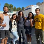 Shiri Appleby Instagram - GROWNISH 🍒 New episode “High Society” airing tonight on Freeform, tomorrow on Hulu. I absolutely love this team. The DP, Mark Doering-Powell, has been nominated the past two years for his work on the show, making shooting a total visual dream. Every day is collaborative, creative and fun. From the writers, costumes, production design, props, Scripty - I keep coming back to be in this environment and work with these artists. I hope you enjoy tonight’s show as much as we enjoyed making it for you 💪🏻 #directing