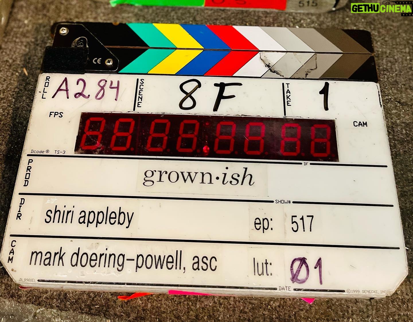 Shiri Appleby Instagram - GROWISH 💙 “Cleaning Out My Closet”. It’s Lo Howard’s first episode as a staff writer and I was so lucky to helm her masterpiece. Mazel Tov Lo! Check out the episode on Hulu 💙 #directing