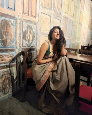 Shirley Babithra Instagram - Saree @tribanga_india
#chettinadcotton #tamilnadu #india #sareelove