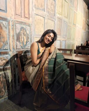 Shirley Babithra Instagram - Saree @tribanga_india
#chettinadcotton #tamilnadu #india #sareelove