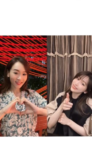 Shirley Yeung Instagram - 和 @王心凌 一起 #合拍  #愛你 🤣😂😆🌸

  #楊思琦 #szekikk #楊思琦szeki