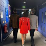Shirley Ballas Instagram - Walking into the final shows of the @strictlycomedancinglive tour with my tour husbands @craigrevel @mrantondubeke ❤️ it’s been a blast. Hope everyone who’s been to see us has enjoyed it just as much as we have. Xxx Dress @karen_millen Shoes @francescorusso_official
