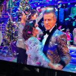 Shirley Ballas Instagram - Merry Christmas to you all ❤️🎄 I hope you have a beautiful day whatever you are up to. Enjoy the festivities, eat lots of chocolate and maybe have a little drink. If you're sitting by the television all day with your family like me, make sure to tune into @bbcstrictly at 4.40pm on BBC One for a Christmas show like no other. I hope you'll love it. Hugs Xxx Hair @svenbayerbach Makeup @janeburstow Styling @alexandriastylist #strictly #dance #ballroom #christmas #festive