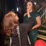 Shirley Ballas Instagram - Merry Christmas to you all ❤️🎄 I hope you have a beautiful day whatever you are up to. Enjoy the festivities, eat lots of chocolate and maybe have a little drink. If you're sitting by the television all day with your family like me, make sure to tune into @bbcstrictly at 4.40pm on BBC One for a Christmas show like no other. I hope you'll love it. Hugs Xxx Hair @svenbayerbach Makeup @janeburstow Styling @alexandriastylist #strictly #dance #ballroom #christmas #festive