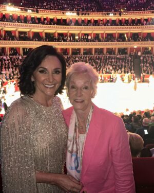 Shirley Ballas Instagram - Wishing my dearest mummy a brilliant Mother’s Day. My queen, my best friend, my everything. ❤️ @audrey.rich1937 not only a great mother in every sense of the word, but an amazing Nanny to @mischiefminky and @markballas .. and now a Great Nanny to our little Banksi. My mum is a woman who gives her all so your day is just that bit better. Dedicated, caring, kind and always looking after me and those around her. I love you to the moon and back mum. You really are one of a kind. Precious are the moments we spend together. I’m very very lucky to have you. See you soon for a visit to the M&S cafe lol @marksandspencerfood. Hugs and lots of love to all the mummy’s out there. Have a beautiful day. Xxxx 

#mothersday #mum #love