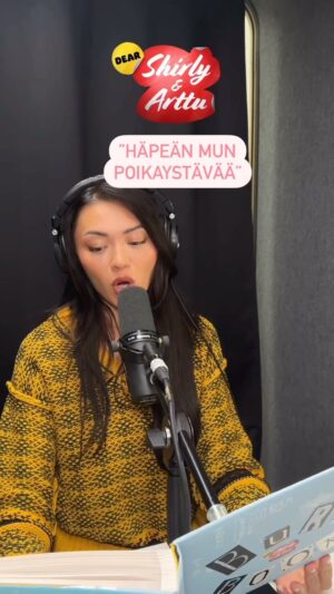 Shirly Karvinen Instagram - Tälläistä pohdiskellaan uudessa Dear Shirly ja Arttu -jaksossa! 🙈🎧 Kuunneltavissa @podmefi ❤️ 

Mitä sä tekisit?