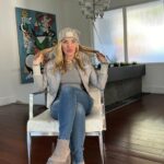Shirly Brener Instagram - its finally quieting down settling in for the holidays and end of year! i love this time of year not too much stress, cozy at home, time to reflect on all we did the last 12 months and set goals and awesome plans for the coming year 😊☃️❄️🎊👯‍♀️ so happy to have my amazing new boots by @newbellaofficial #newbella 🩶🩶🩶🥾 perf for this time of year or anytime really 🫶 makes me feel cpzu & confident while being super comfortable! use coupon code “01shirly”  for a 18% discount for my followers at https://www.shopnewbella.com/ •shoes @newbellaofficial •jacket @membersonlyusa •jewelry @electricpicks •art @brucerubensteinart 📸 by @milabrenerofficial
