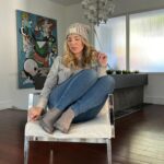 Shirly Brener Instagram - its finally quieting down settling in for the holidays and end of year! i love this time of year not too much stress, cozy at home, time to reflect on all we did the last 12 months and set goals and awesome plans for the coming year 😊☃️❄️🎊👯‍♀️ so happy to have my amazing new boots by @newbellaofficial #newbella 🩶🩶🩶🥾 perf for this time of year or anytime really 🫶 makes me feel cpzu & confident while being super comfortable! use coupon code “01shirly”  for a 18% discount for my followers at https://www.shopnewbella.com/ •shoes @newbellaofficial •jacket @membersonlyusa •jewelry @electricpicks •art @brucerubensteinart 📸 by @milabrenerofficial