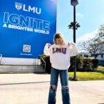Shirly Brener Instagram - OFFICIALLY A LION!!! 🦁🤍💙❤️ dreams do come true!! ✨✨ after a tough year at her previous university…while she made numerous films, won awards & made some friendships, ultimately was not the right fit. so she worked extra hard and got into one of her dream schools !! to make things extra magical they are granting her the highest amount (well deserved) of merit as well as transfer-excellence scholarships which is gonna help get her through her education ar this wonderful highly revered institution!! proud cannot describe it!! GO LIONS!!