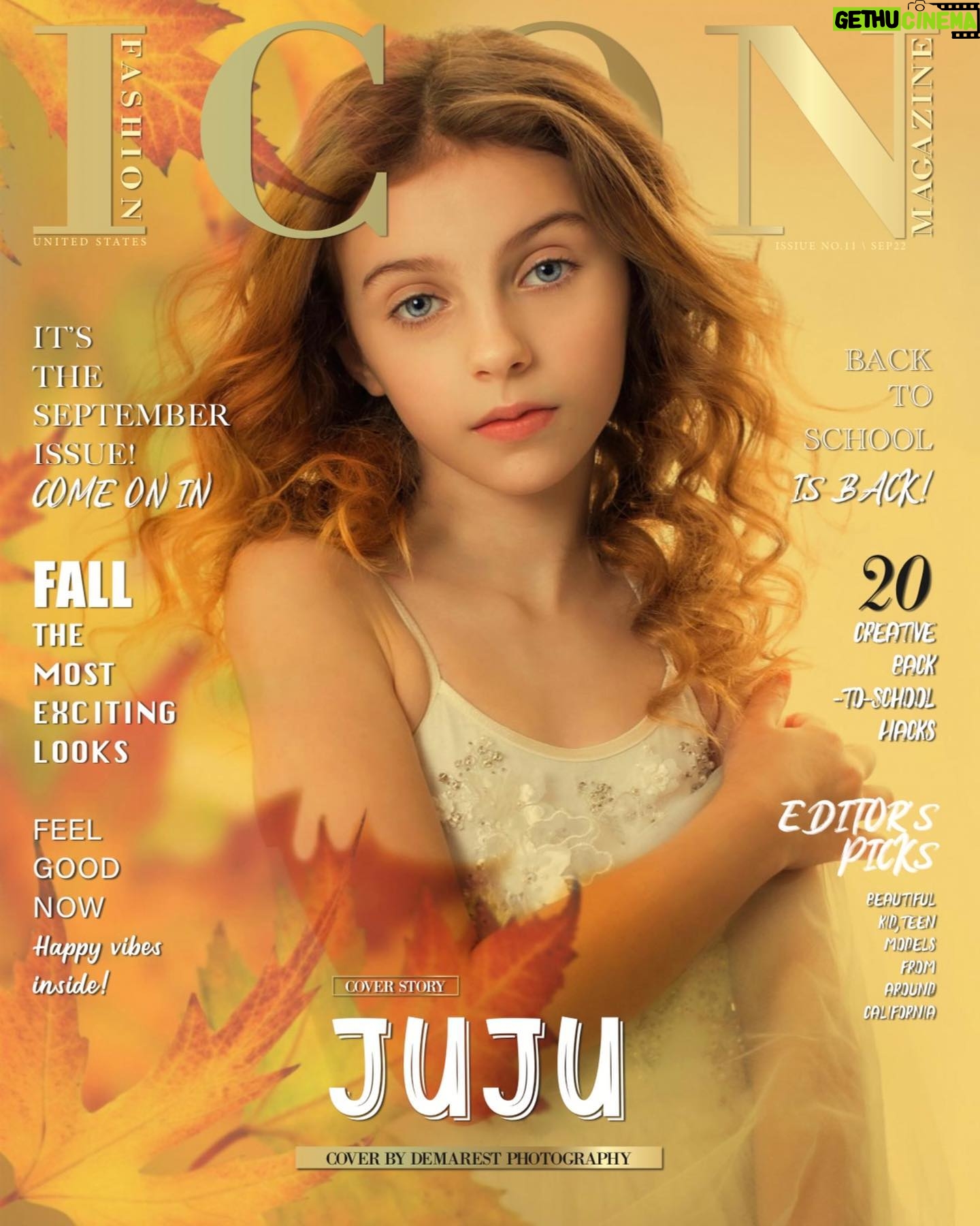 Shirly Brener Instagram - JUJU’S ICON SEPTEMBER COVER IS OUT!! 🧚🏻♀️🍁 just in time for my bday month so much to look fwd to!! ✨✨ Happy Sept 1st everyone! this month and this season is our favorite! 🍂🎃 we have so much to be grateful for this year, Its gonna truly be iconic ⚡️💫💫 thank you to all the talented and good humans who collaborated and worked so hard on this cover story 👇🏼 MAG @iconfashionmag PH @demarest_photography GRAPHIC ART @demarest4_art HMIU @martinlanechristopher DRESS @tutudumonde SOCIAL @yoavdavis MGMT @aprilmillsent PR @advantage_pr