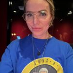 Shirly Brener Instagram - a special day post production with some awesome ppl!! - so exciting to see “Man In The Long Black Coat” @man_inthe_longblackcoat aka “Guns & Moses” come together!! so serendipitous that i actually had this t-shirt for almost 5 years!! pure Kismet😳🥹🇮🇱💙 cant wait for the world to see this important story about a Rabbi fighting antisemitism ( Mark Feauerstein) also starring the iconic Christopher Lloyd, Neil Mcdonough & Dermot Mulrony& to meet Mila’s @milabrenerofficial brave character & Juju’s @jujubrenerofficial sensitive character - his daughters Esty & Dini Zaltzman. Never felt this proud to be Jewish!! and what is special event to have both girls in this movie together!!! thank u amazing producer @leebroda for this genius casting and just for being an awesome rockstar luv u 🌟❤️ coming 2024!! 🎬🎬 •Bring Them Home Now necklace @ujafedny •jewelry @l_o_jewelry