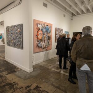 Shirly Brener Instagram - SPECTACULAR OPENING NIGNT!!! ✨🌻🌷🌻💐🌷💫brucerubensteinart  Solo Exhibition in Los Angeles “WELCOME TO THE PHARCYDE”✨🖼️✨ at @artplexgallery

show will be running through end of month 👨🏼‍🎨 
👈🏼 swipe for more cool photos 

• 📸 ph by @matthew_deere_art
