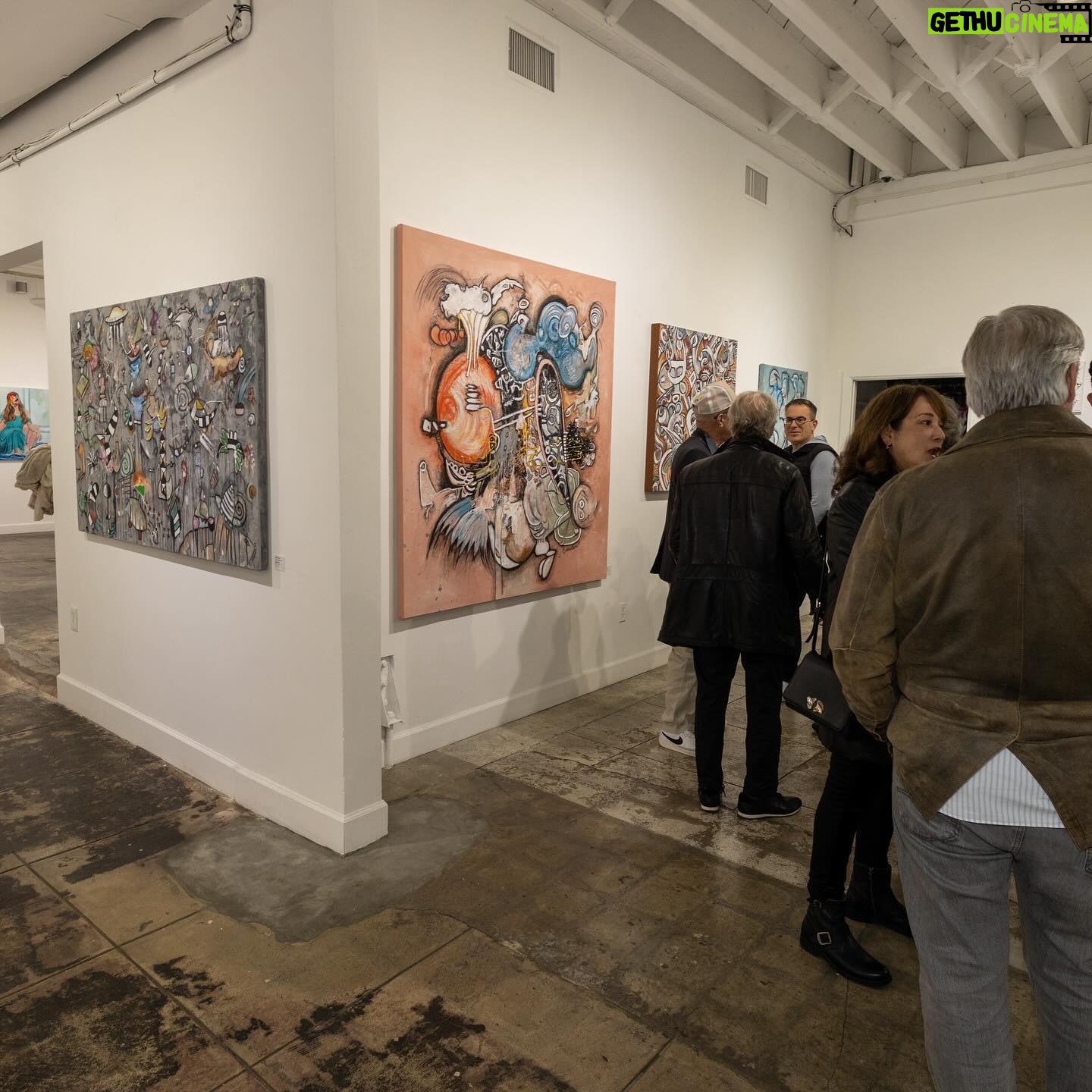 Shirly Brener - 6.4K Likes - SPECTACULAR OPENING NIGNT!!! ✨🌻🌷🌻💐🌷💫brucerubensteinart Solo Exhibition in Los Angeles “WELCOME TO THE PHARCYDE”✨🖼️✨ at @artplexgallery
show will be running through end of month 👨🏼🎨
👈🏼 swipe for more cool photos
• 📸 ph by @matthew_deere_art
