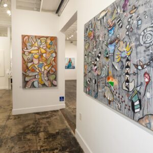 Shirly Brener Instagram - SPECTACULAR OPENING NIGNT!!! ✨🌻🌷🌻💐🌷💫brucerubensteinart  Solo Exhibition in Los Angeles “WELCOME TO THE PHARCYDE”✨🖼️✨ at @artplexgallery

show will be running through end of month 👨🏼‍🎨 
👈🏼 swipe for more cool photos 

• 📸 ph by @matthew_deere_art