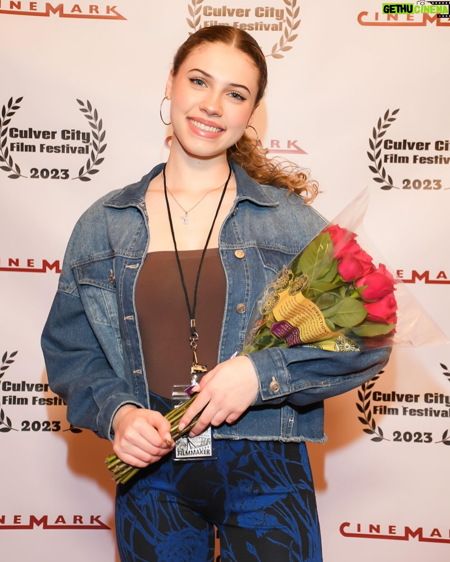 Shirly Brener Instagram - AMAZING NIGHT!!! grateful to have our film “Not My Circus” @notmycircusfilm directed, written & produced by @milabrenerofficial Premiere at its 5th Film Fest!! the Culver City Film Festival !! @culvercityff we are very proud to spread this special story with themes of anti bullying, dealing with the loss and the magical power of friendship! so pertinent in today’s world 🙏🏼❤️🥰 🎬 it was an honor and pleasure to screen it on the big screen again and share with even more audiences 📽️🎞️🍿 thank you CCFF for selecting our film and everyone who attended and made the night a huge success!! so proud of the entire cast and crew✨✨💫💫