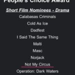 Shirly Brener Instagram - YAYYYY SO PROUD OF MILA’s @milabrenerofficial directorial debut “Not My Circus” @notmycircusfilm starting Juju @jujubrenerofficial which just received this nomination at the Hollywood Independant Reels Film Festival 👏👏🌟🌟 congrats to our whole team 🎉❤️