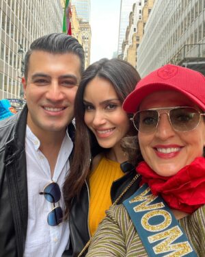 Shiva Negar Instagram - What an amazing weekend where I got to meet so many lovely humans, walk the Persian Parade for #WomanLifeFreedom , and see an iconic, emotionally thrilling play with these super talented gems and their brilliant performances! 💖✨