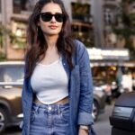Shivani Tomar Instagram - 💙“CASUAL ELEGANCE” #fashion #denim #fashionstyle #photoshoot