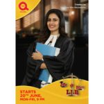 Shivani Tomar Instagram - Dekhiye #mraurmrsllb , 20th June se, Mon-Fri, Raat 9baje, sirf #TheQ, India ke ubharte Hindi Tv channel, DDFree Dish Channel No. 34 par. @shivanitomar9 @sumitarora1980 @subtlebeasttt t @seekingsaksham Created By: @two_nice_men @chhabra_harjeet_ @nisheeth_neelkanth only on @theq.tv