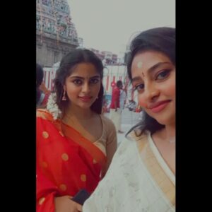 Shiyara Sharmi Instagram - Finding peace within the walls of temple ✨😌🤞🤞

.

.

.

#sharmi #shalini