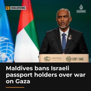 Shola Mos-Shogbamimu Instagram - Bravo Maldives 👏🏽 The world must turn its back on Israel because its commission of state terrorism and genocide must be condemned in words and deeds. Now shut down Israeli embassies and send its ambassadors back to Israel. Boycott Israel & every product that comes out of it & in support of it.