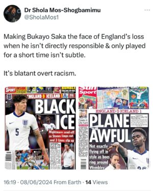 Shola Mos-Shogbamimu Instagram - Honestly it’s rinse and repeat with these racist media coverages.