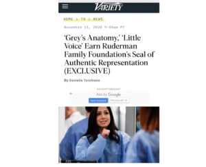 Shoshannah Stern Instagram - You’ve seen this picture before. But you haven’t seen this profoundly beautiful quote by @kristavernoff, the reason why Dr. Riley came to be on @greysabc: “Representation matters profoundly. When people see themselves depicted in a way that is authentic, their imagination in terms of what is possible for their own lives expands. If Dr. Riley allowed even one deaf child to imagine for the first time that she could be a doctor, and if Shoshannah Stern’s portrayal inspired even one deaf child to believe that she could be an actress, that’s a beautiful thing.”