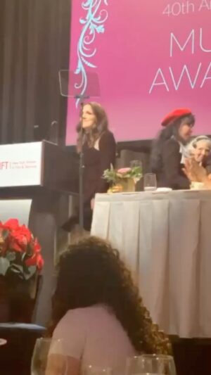 Shoshannah Stern Instagram - My acceptance speech for the Loreen Arbus Changemaker of the Year award at #nywiftmuse. Recorded by @sarahstyles 🤟